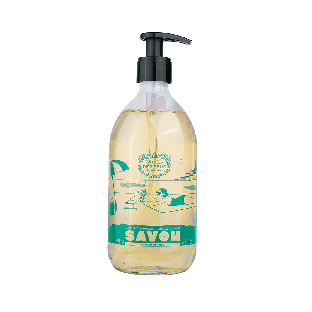 Savon liquide Marseille Olive Édition Limitée 25 ans Panier des Sens France maison tendance 