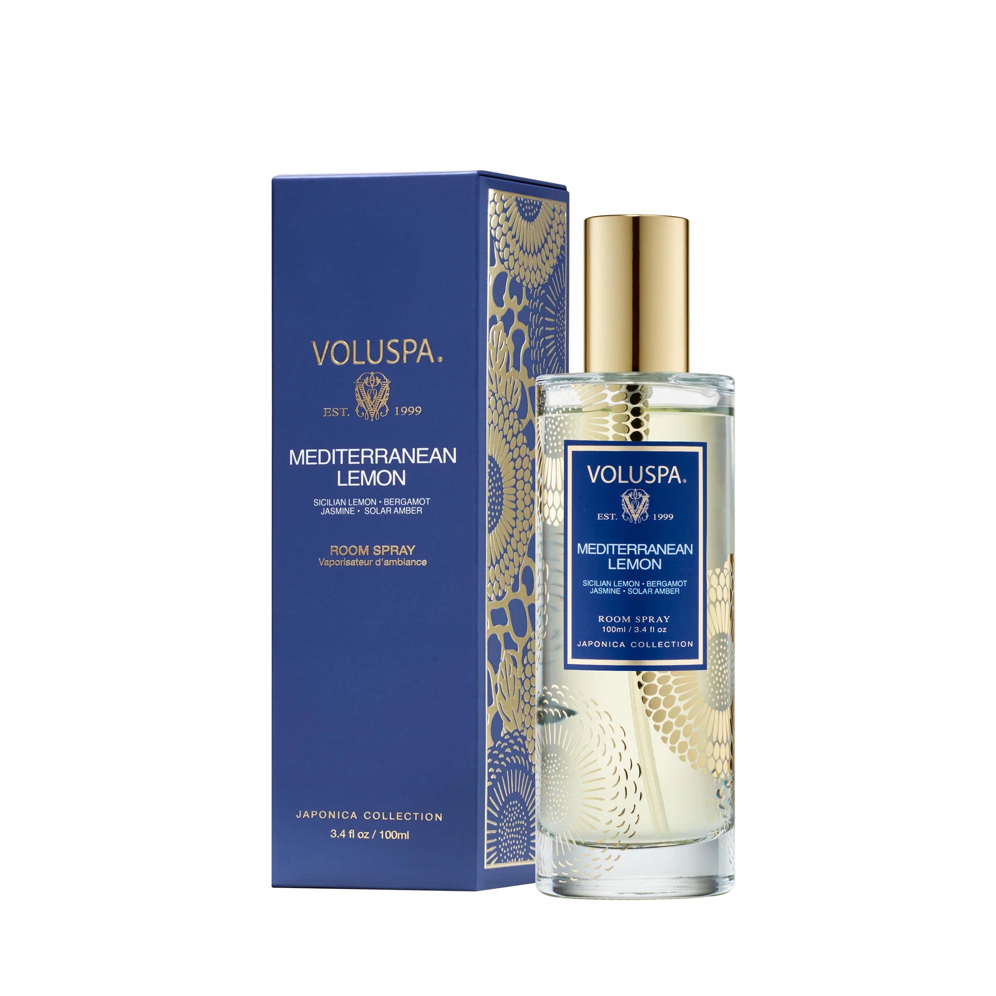 Parfum ambiance Mediterranean Lemon voluspa maison 