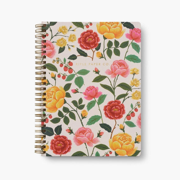 Cahier spirale Rifle Paper co. Rose vintage