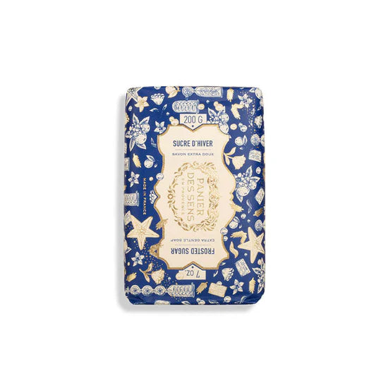 Savon, panier des sens, sucres givrés, France, tendance, Noël 