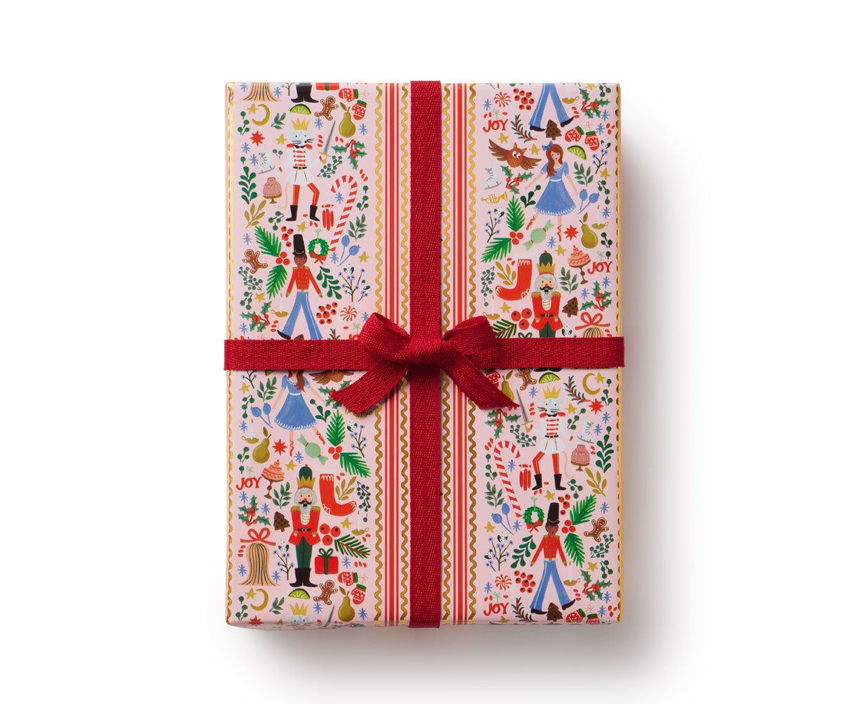 Papier d’emballage Rifle Paper CO. Casse Noisette festif cadeau 