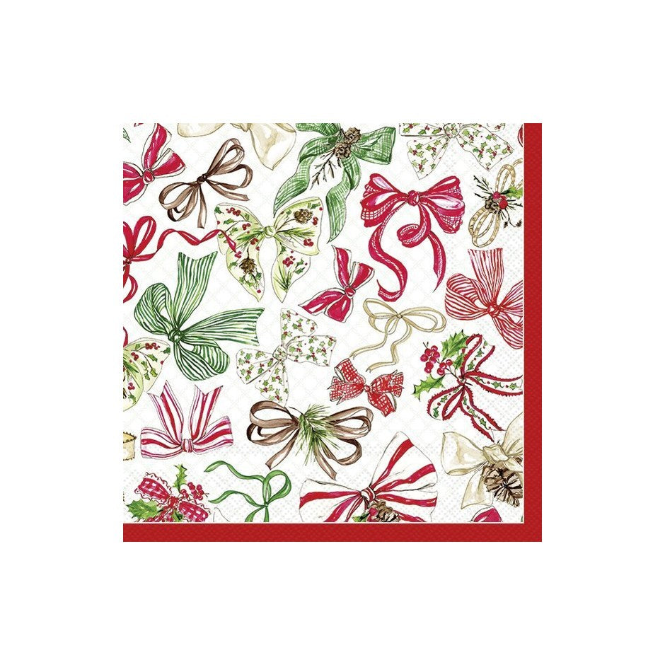 Serviettes papier, Christmas Bows, Noeuds de Noël, idéal home range, IHR, Allemagne, Noël, célébration, fête 