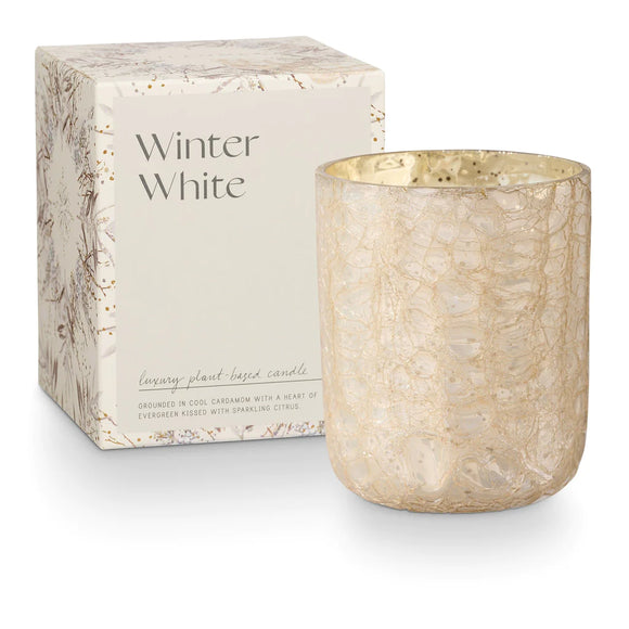 Winter White Bougie Parfumée de Luxe