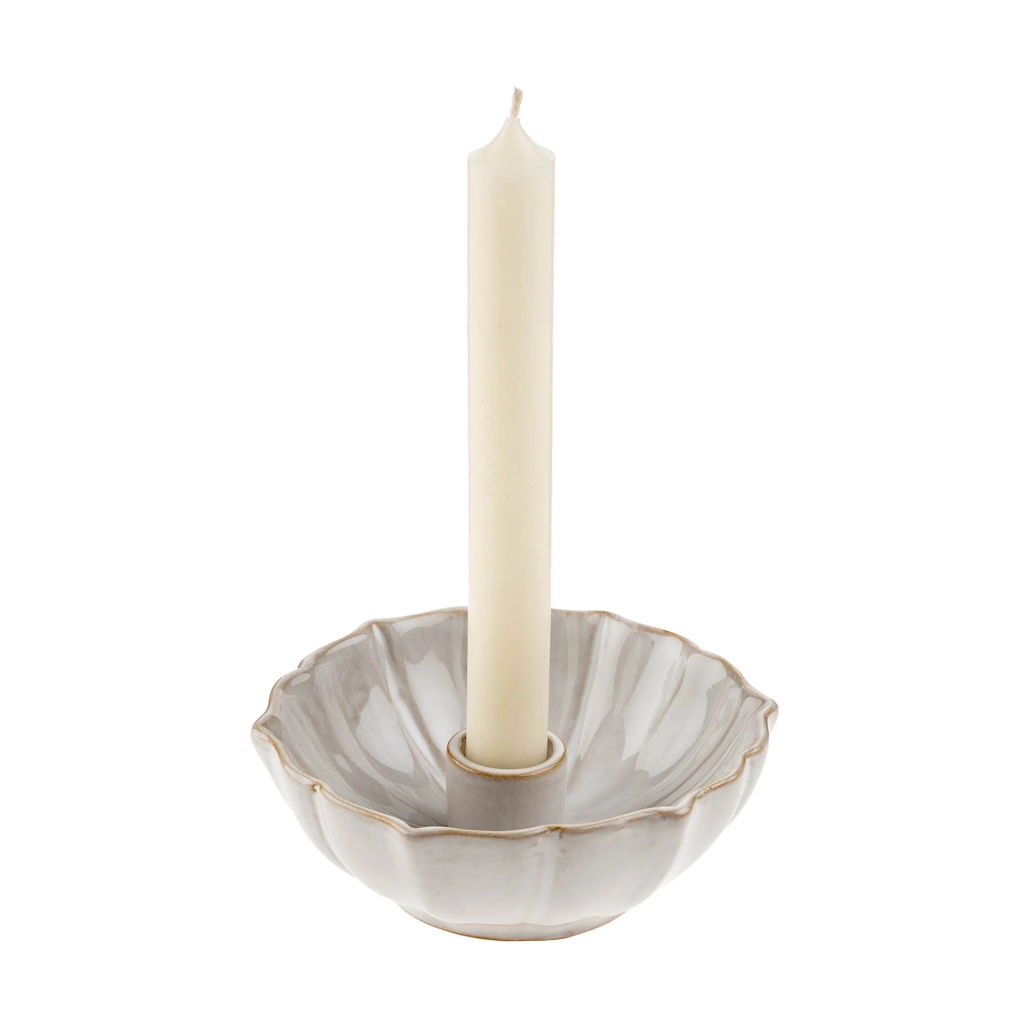 Bougeoir, céramique, lotus, blanc, tendance, mignon, indaba
