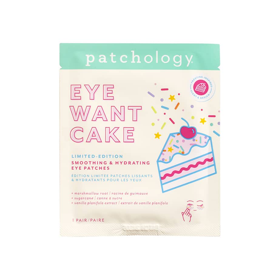 Patchs Yeux Lissants et Hydratants  Eye Want Cake Patchology Selfcare cute tendance 