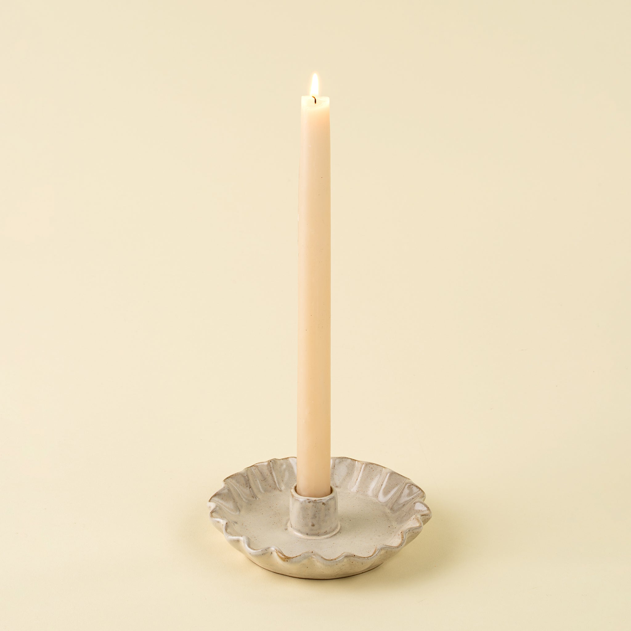 Bougeoir en céramique - Petal | Indabe Trading