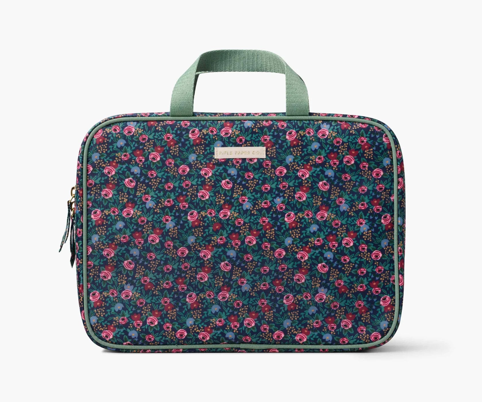 Etui voyage Rifle Paper co. Nylon fleurs Rosa