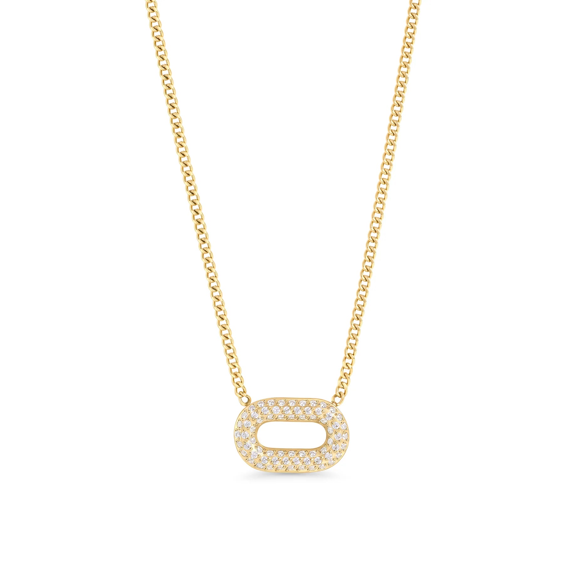 Collier Constance - Acier Inoxydable 316L - Or PVD