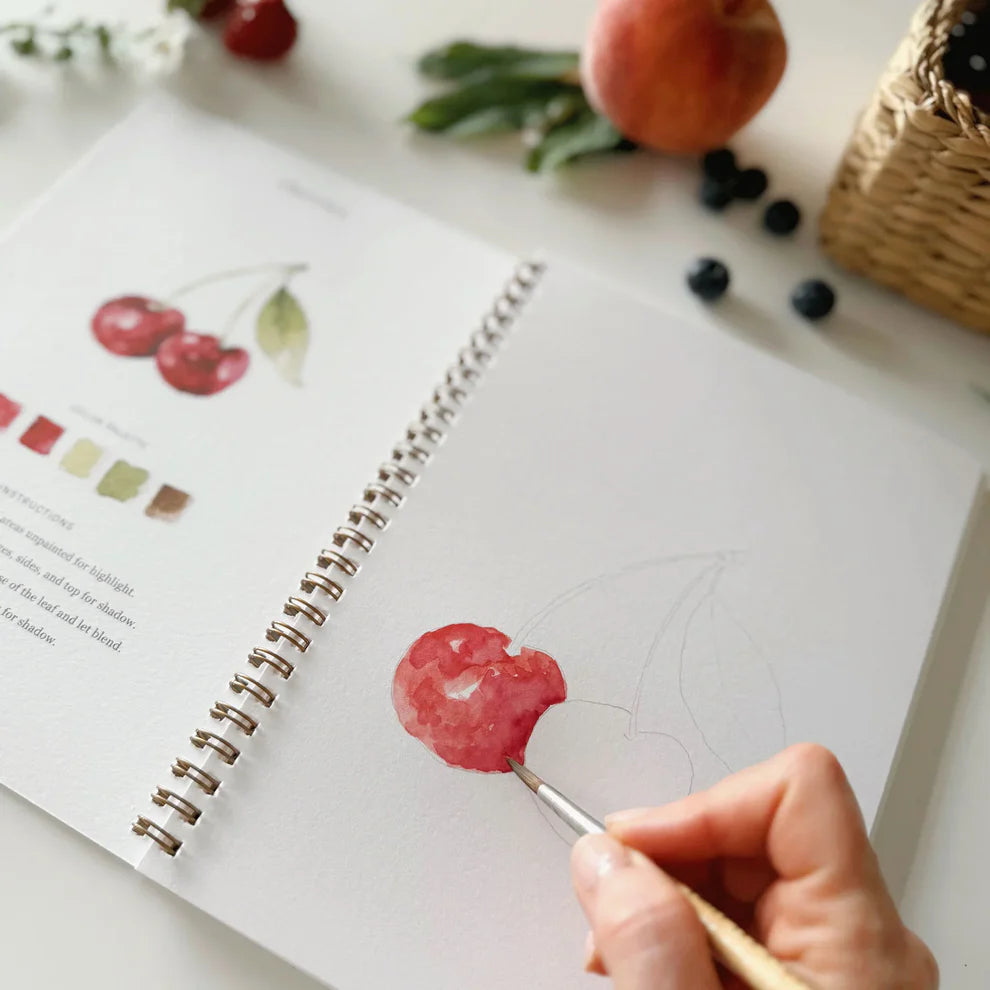 Cahier d’aquarelle - Fruits | Emily Lex Studio