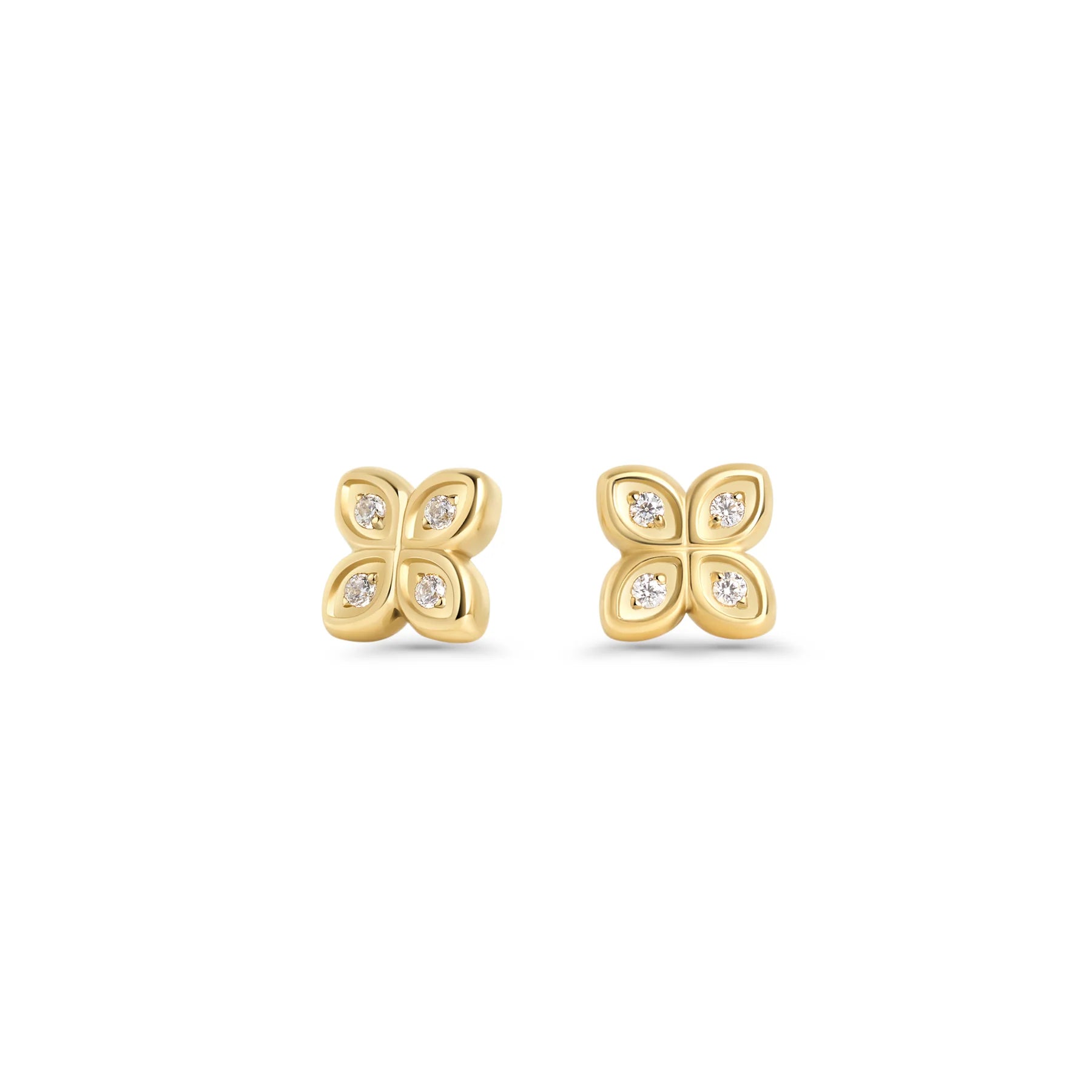 Boucles d’oreilles Siona - Acier Inoxydable 316L - Or PVD