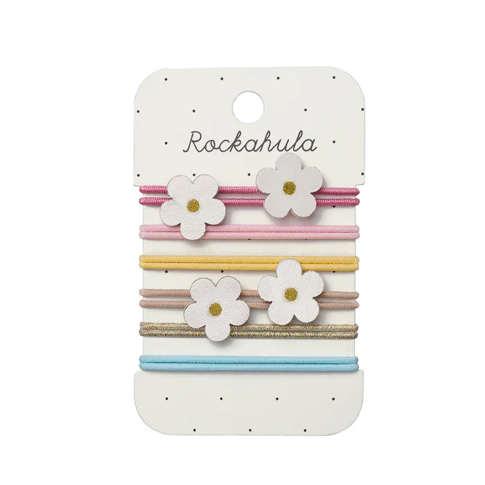 Ensemble d’élastiques floral pony pack Rockahula Kids couleurs printemps mode tendance cute