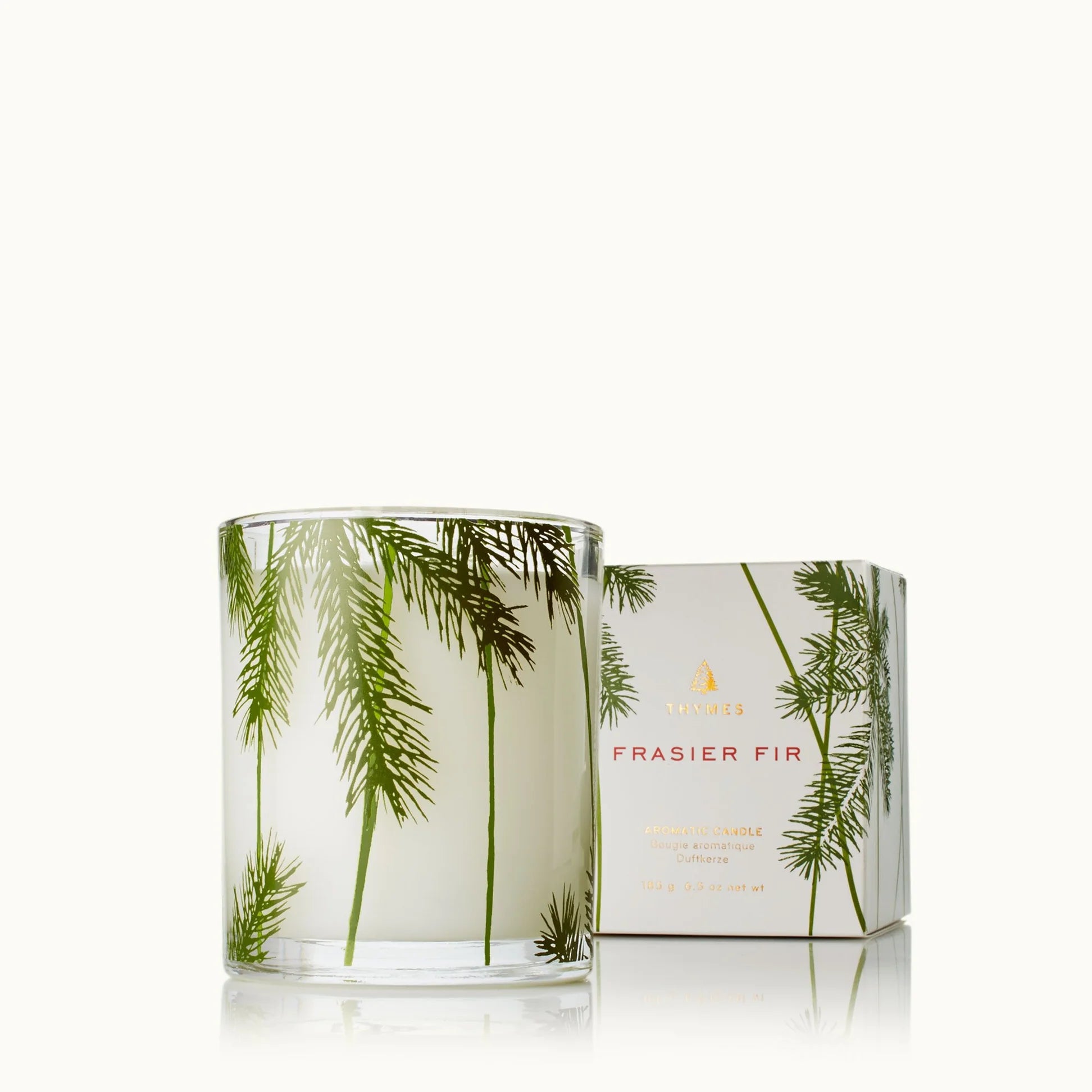 Bougie chandelle Frasier fir pine needle thymes