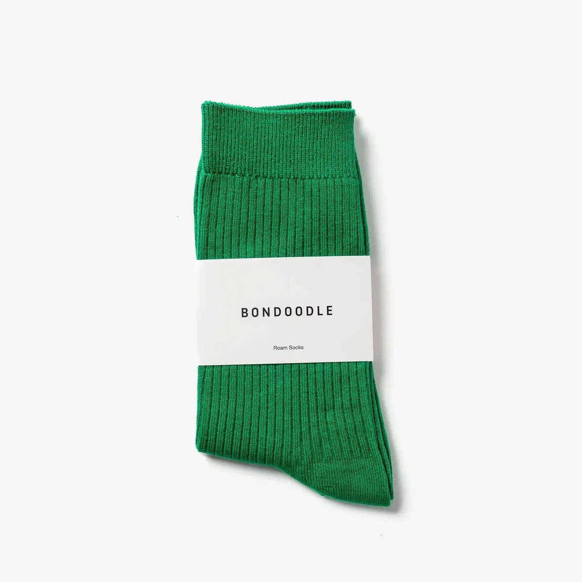 Chaussettes en coton- Vert émeraude | Bondoodle