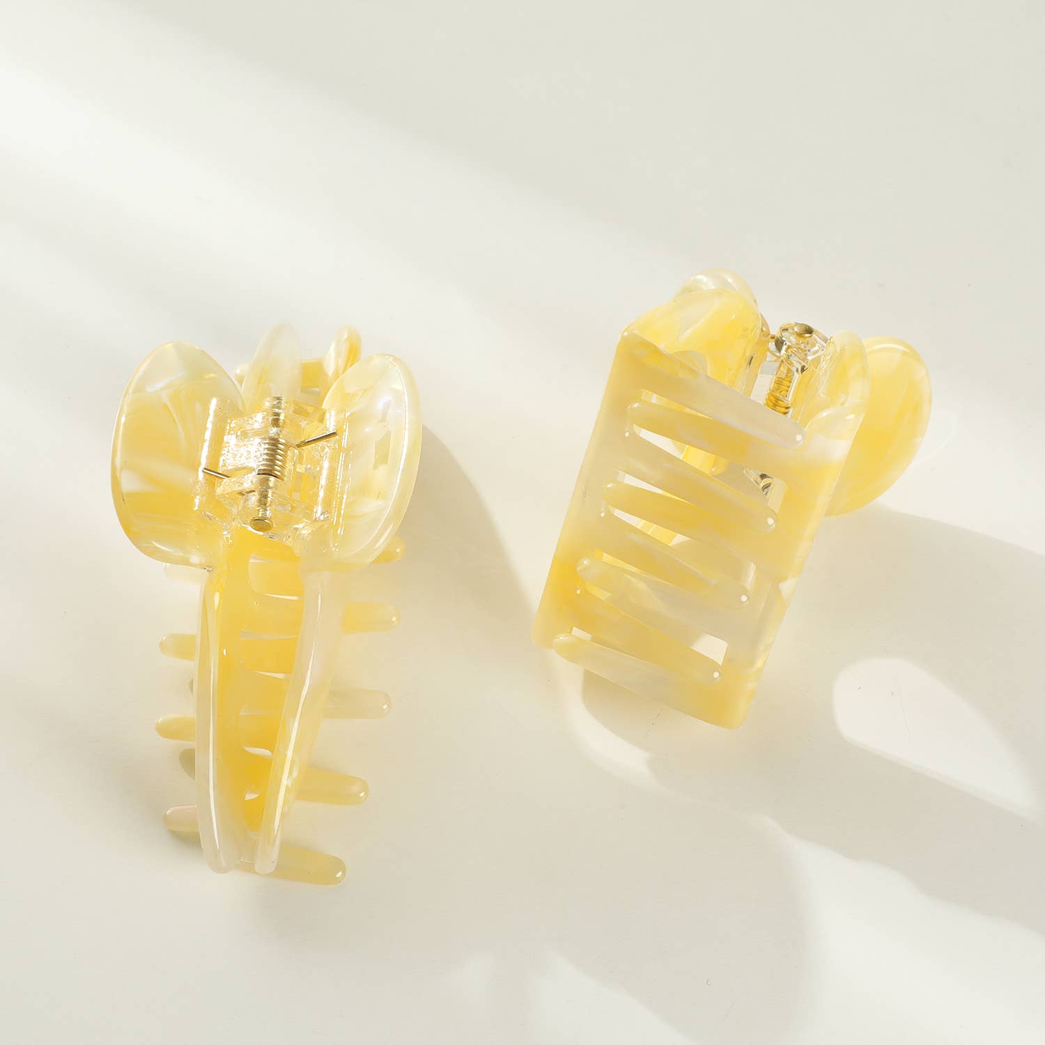 Pinces à cheveux - Jaune Limoncello P/M