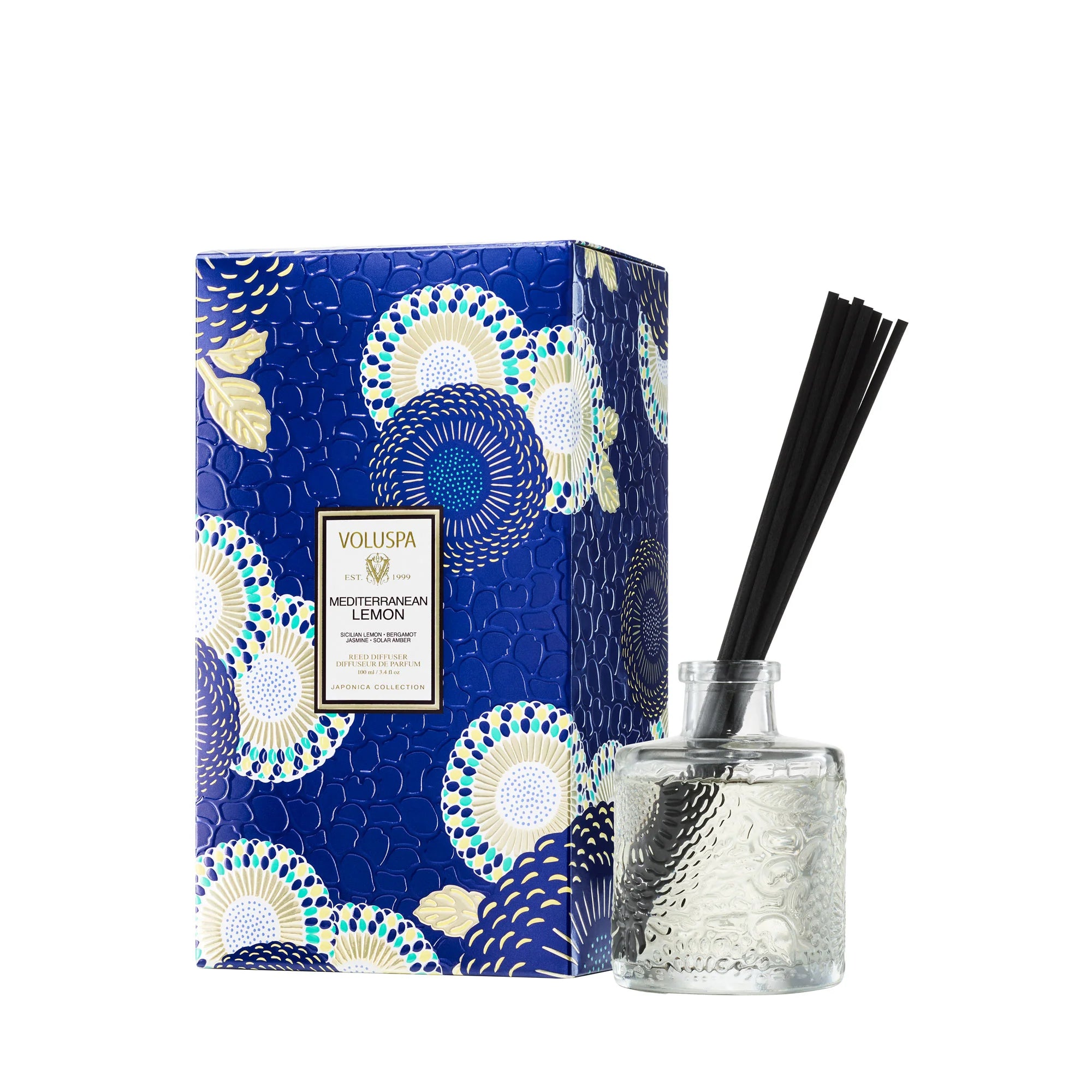 Diffuseur à bâton Mediterranean Lemon voluspa maison 