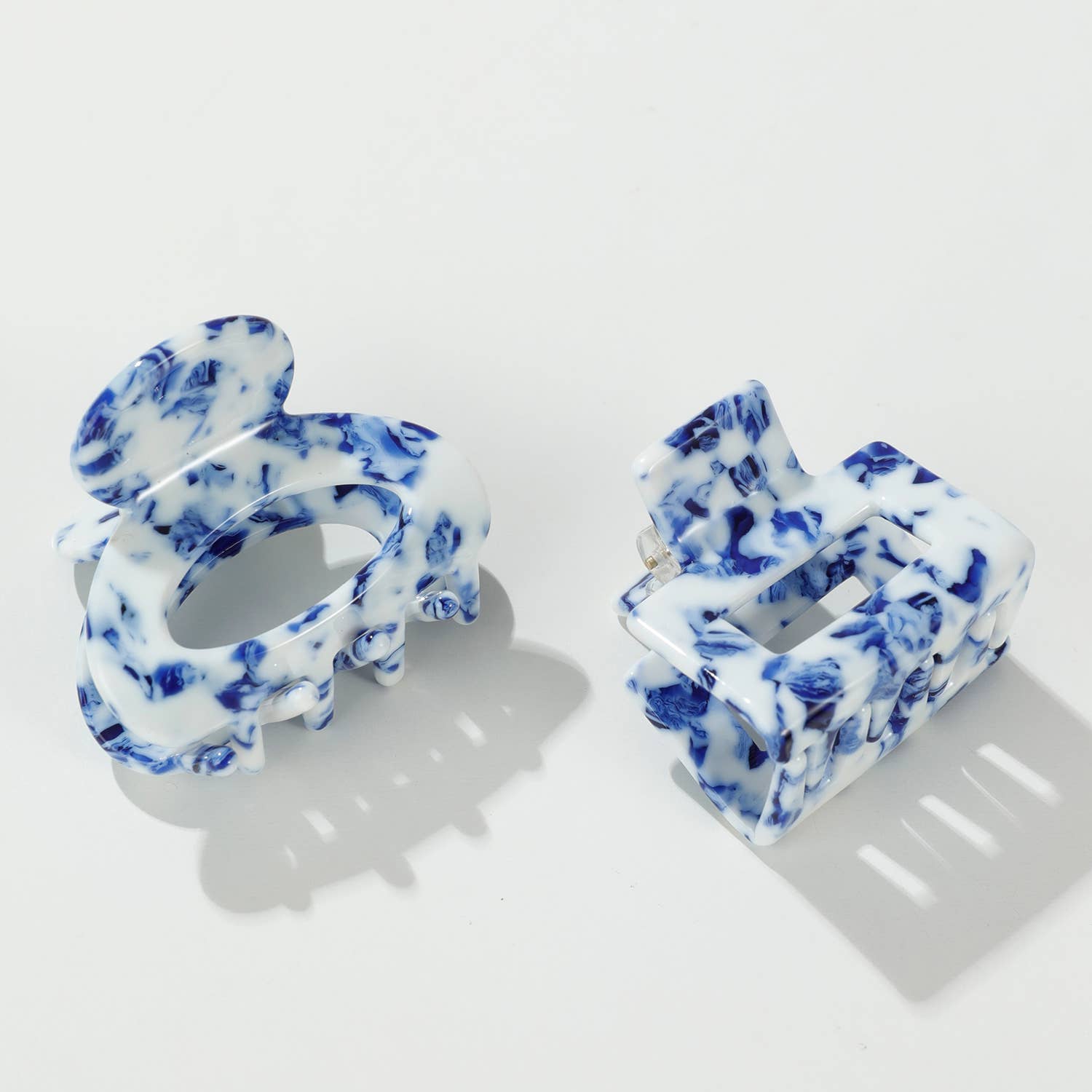 Mini Pinces à cheveux - Bleu Côtier