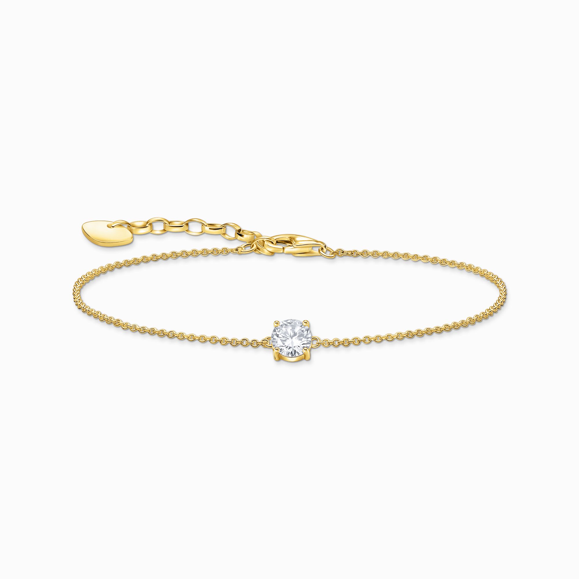 Bracelet Zircon Clair - Vermeil