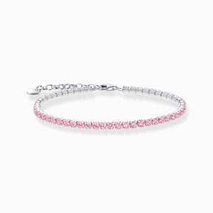 Bracelet Tennis Zircon Rose