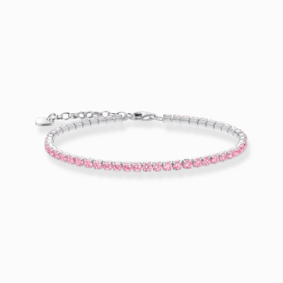 Bracelet Tennis Zircon Rose