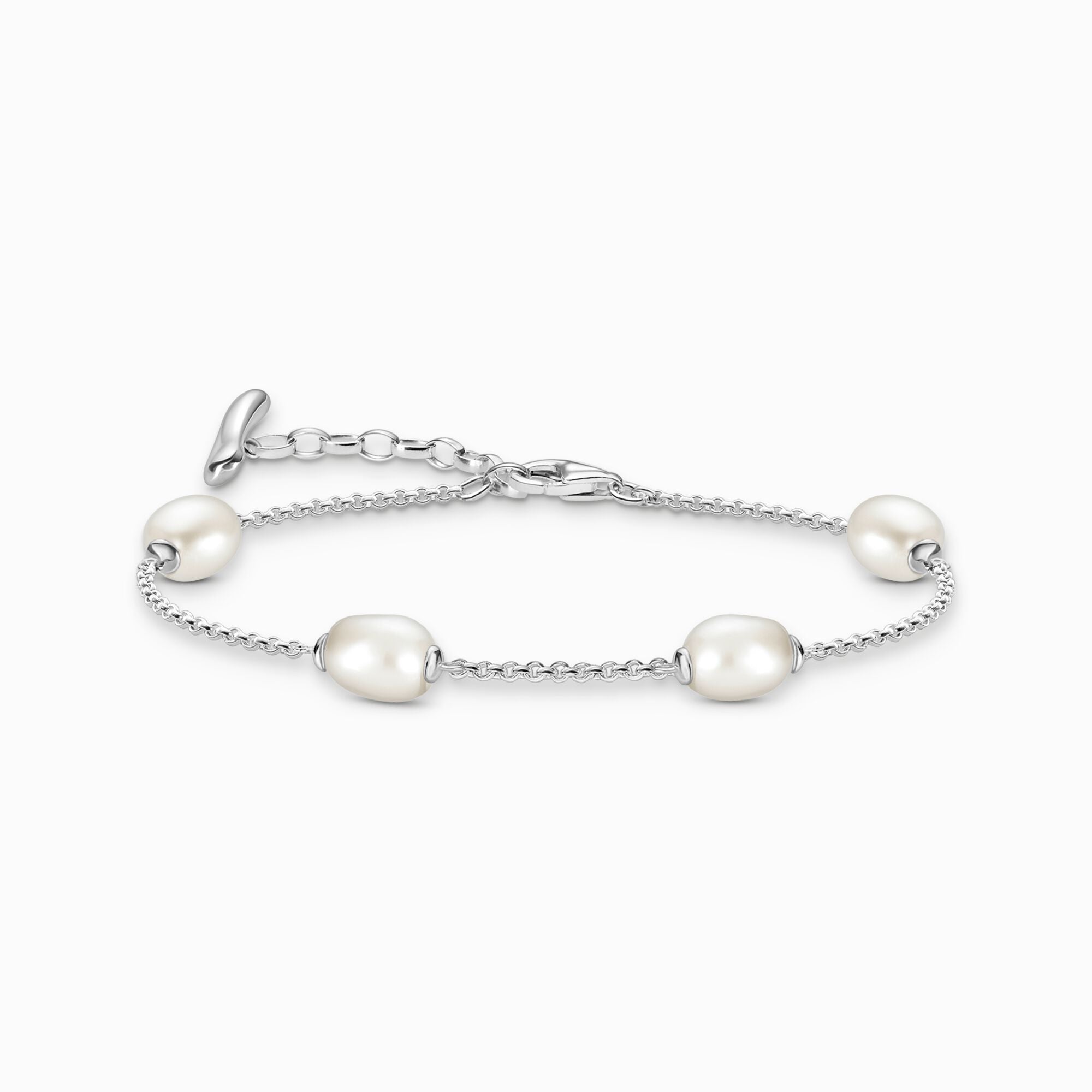 Bracelet Argent Perle Naturelle
