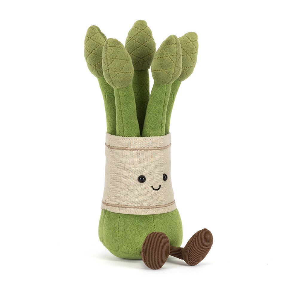 Peluche Amuseable Asperge Asparagus Jellycat toutou vert mode tendance cute doux 