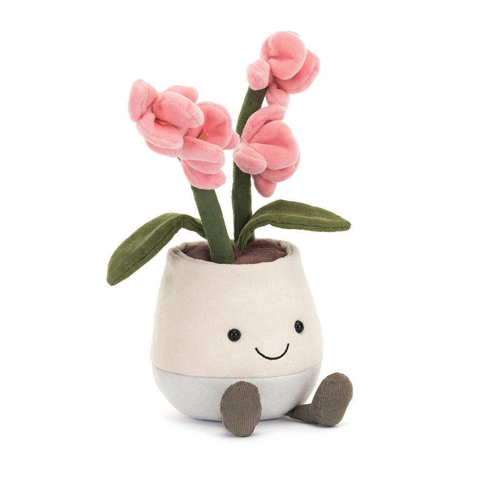 Peluche Amuseable Orchidée Pink Orchid Jellycat cute tendance mode rose plante décoration 