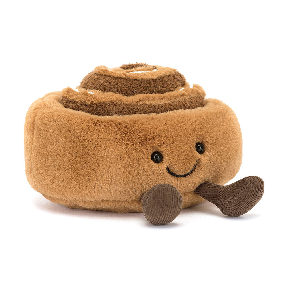 Peluche Amuseable Brioche à la Cannelle Cinnamon Bun Jellycat cute tendance mode toutou brun 