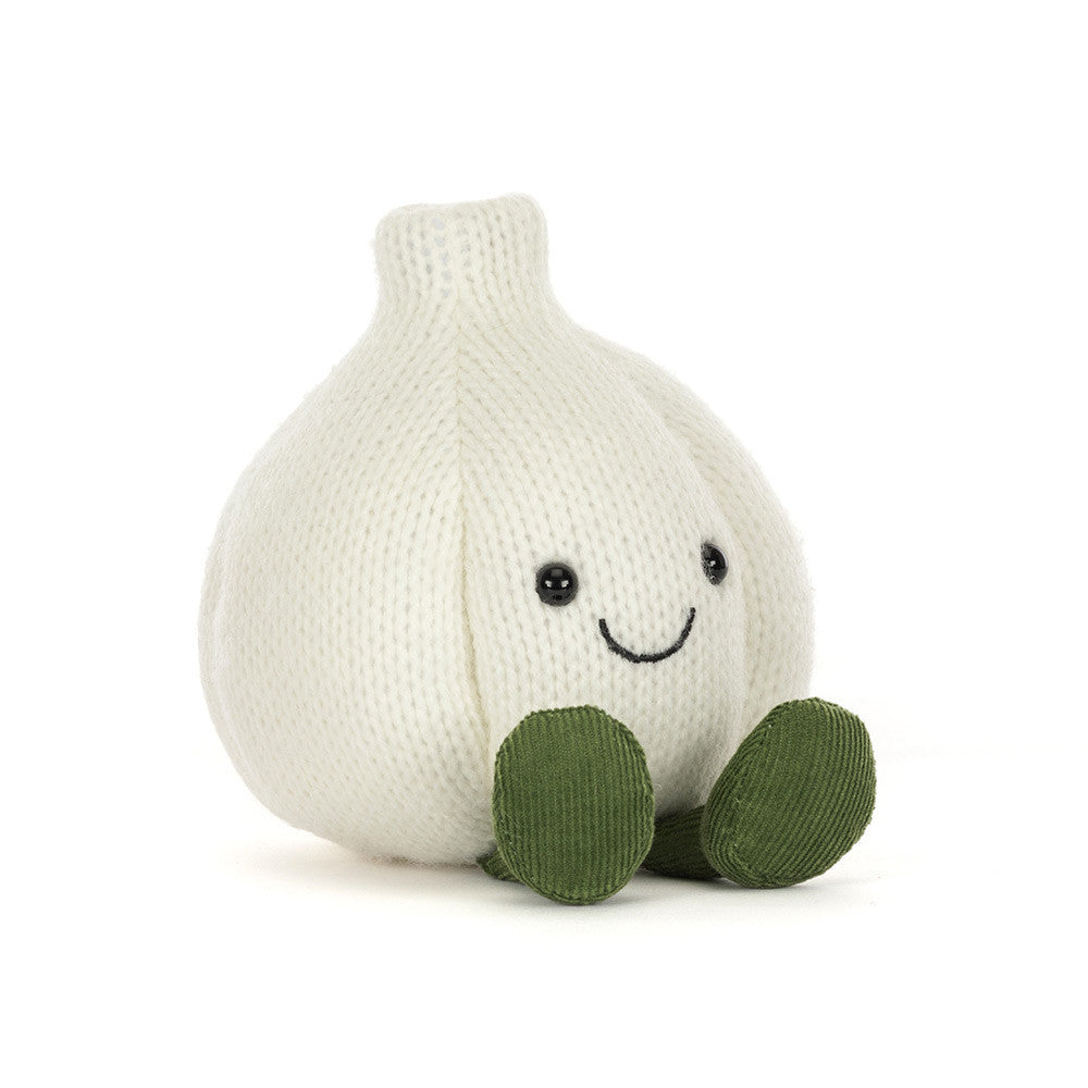 Peluche Amuseable Ail Garlic Jellycat nourriture cuisine cute tendance