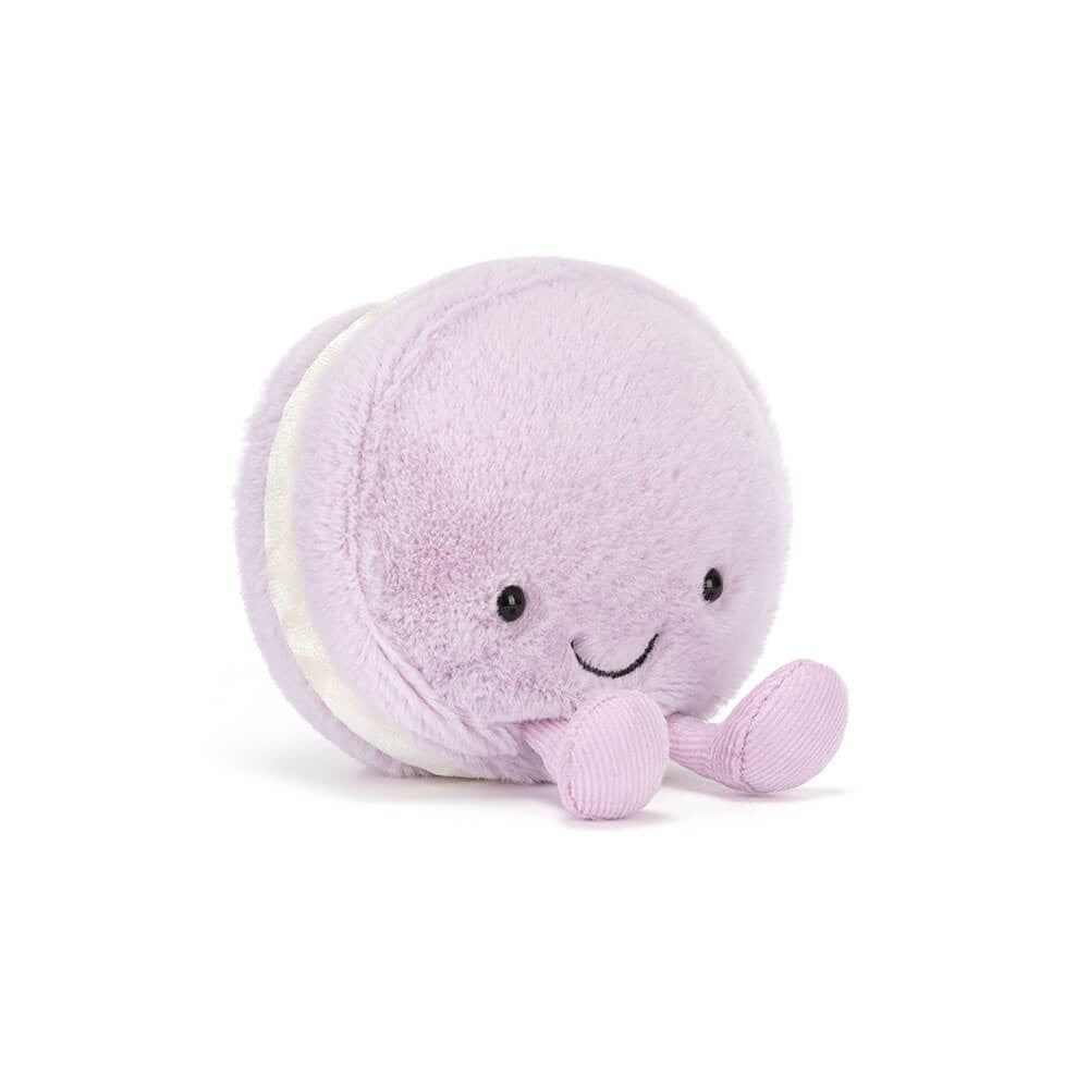 Peluche Amuseable Macaron Lavender May Jellycat tendance cute mauve