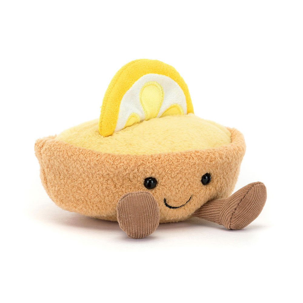 Jellycat jouet peluche mignon Colette tarte au citron jaune bébé