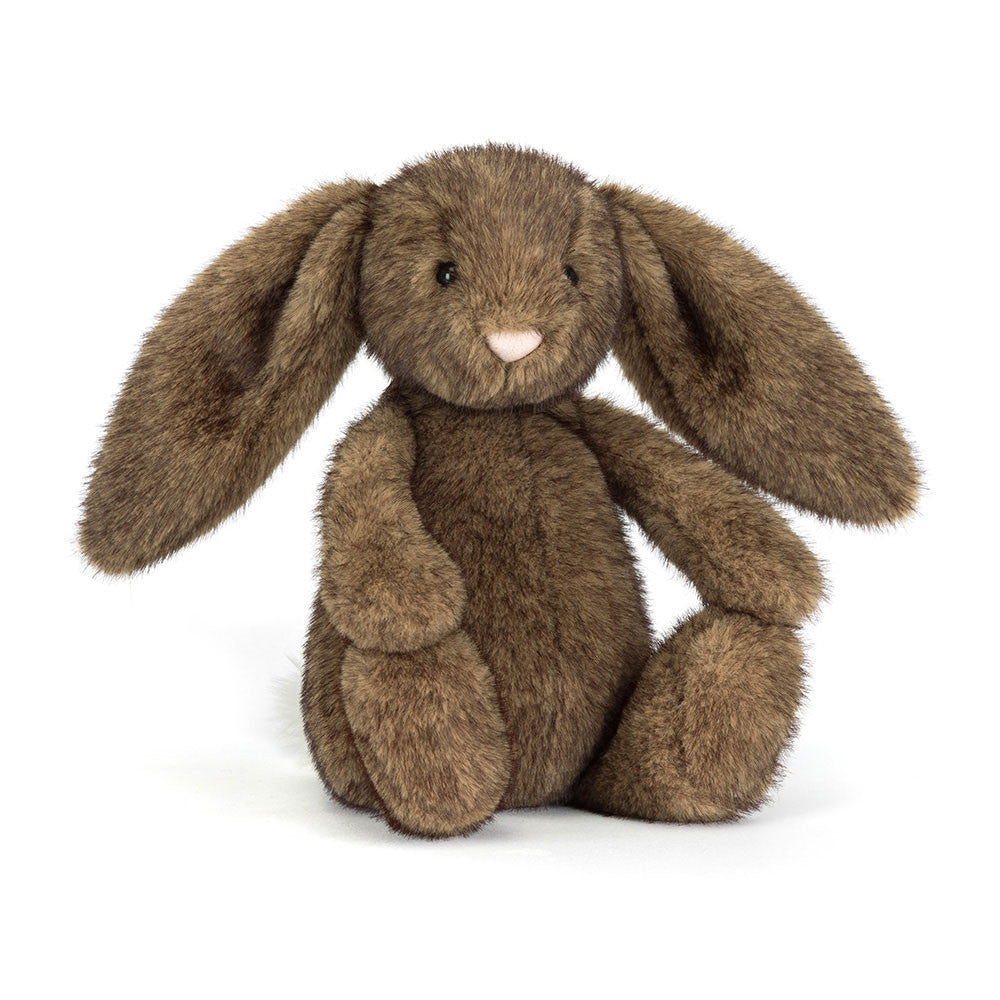 Peluche Bashful Luxe Lapin Hoppleston bunny Jellycat toutou brun tendance 