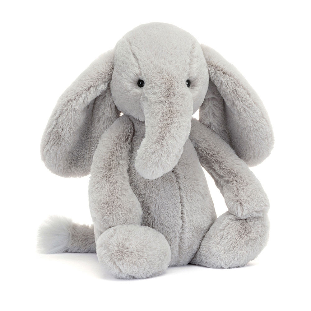 Peluche Bashful Luxe Éléphant Thuddeus | Jellycat
