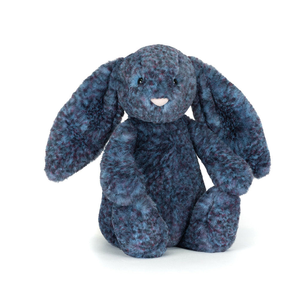 Peluche bashful luxe lapin bleu minuit bunny hopscone jellycat