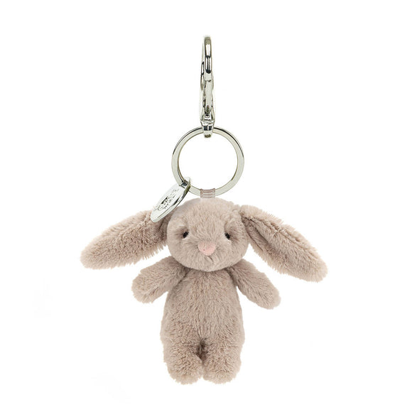 Porte-clé Jellycat Charm Lapin beige