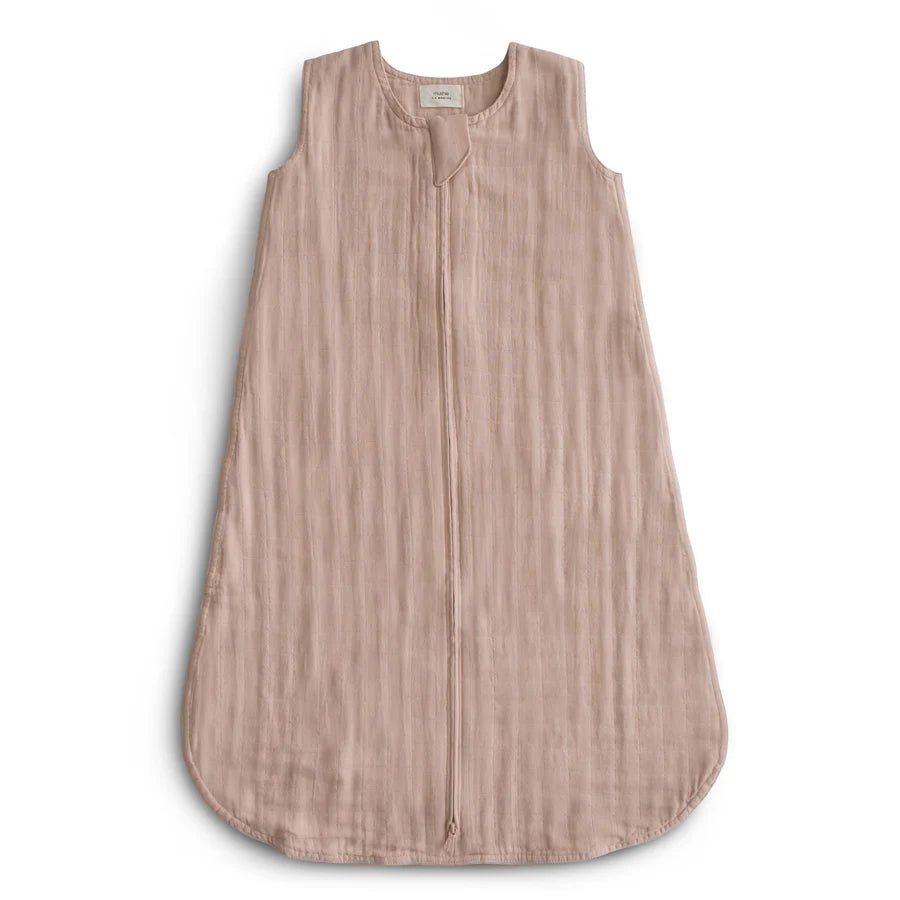 Gigoteuse coton mousseline rose pâle enfant 0-6mois