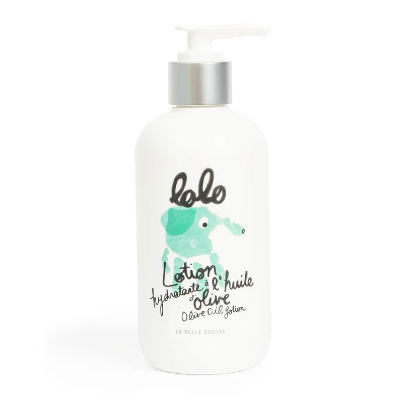 Lotion hydratante huile olive bébé maman Lolo et moi