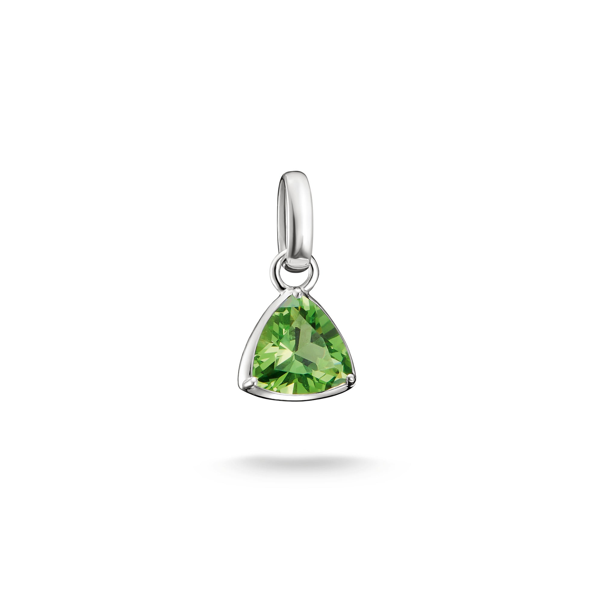 Charm pierre naissance août vert péridot Argent sterling 925 Thomas Sabo