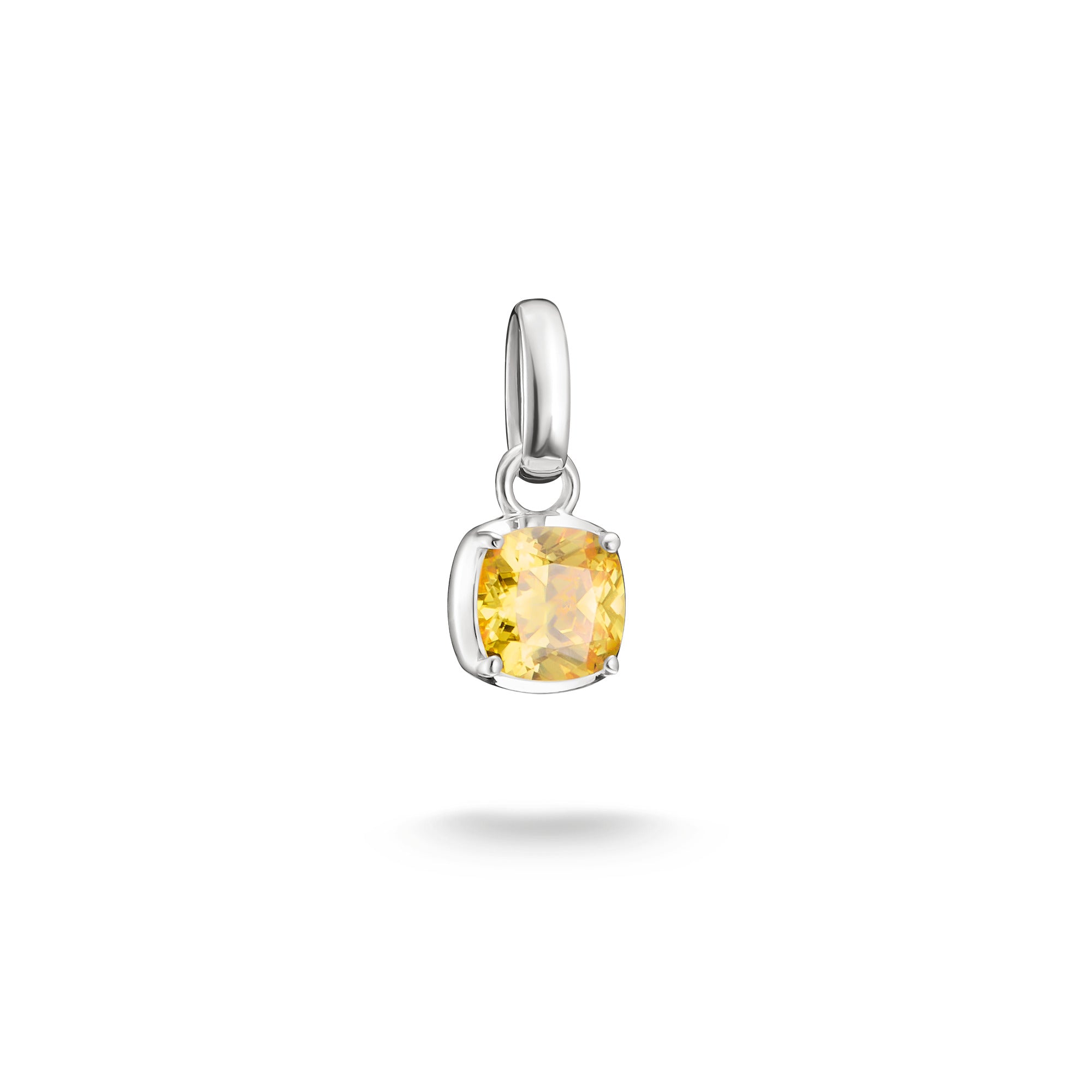Charm pierre naissance novembre jaune citrine Argent sterling 925 Thomas Sabo