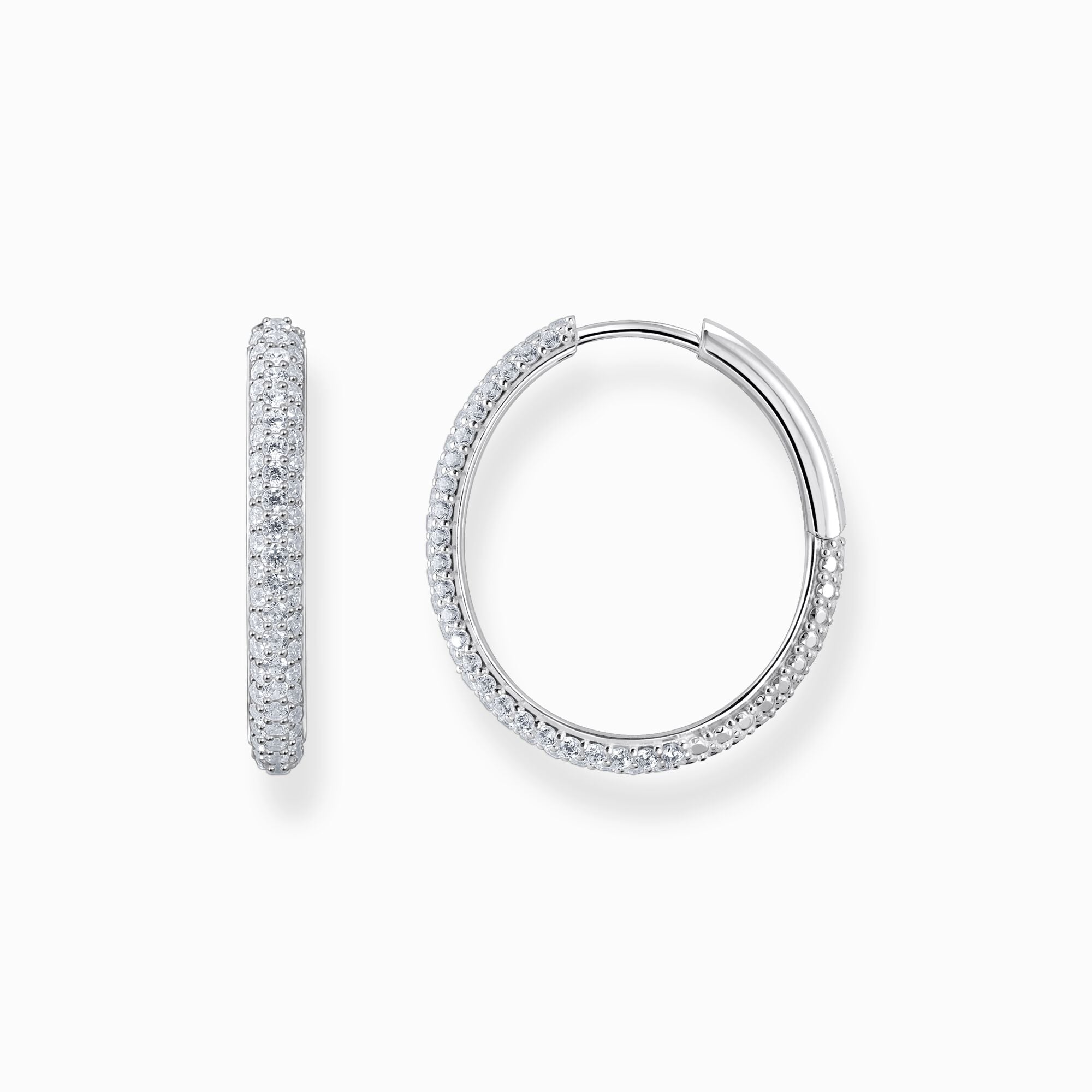 Anneaux Pavé 25mm