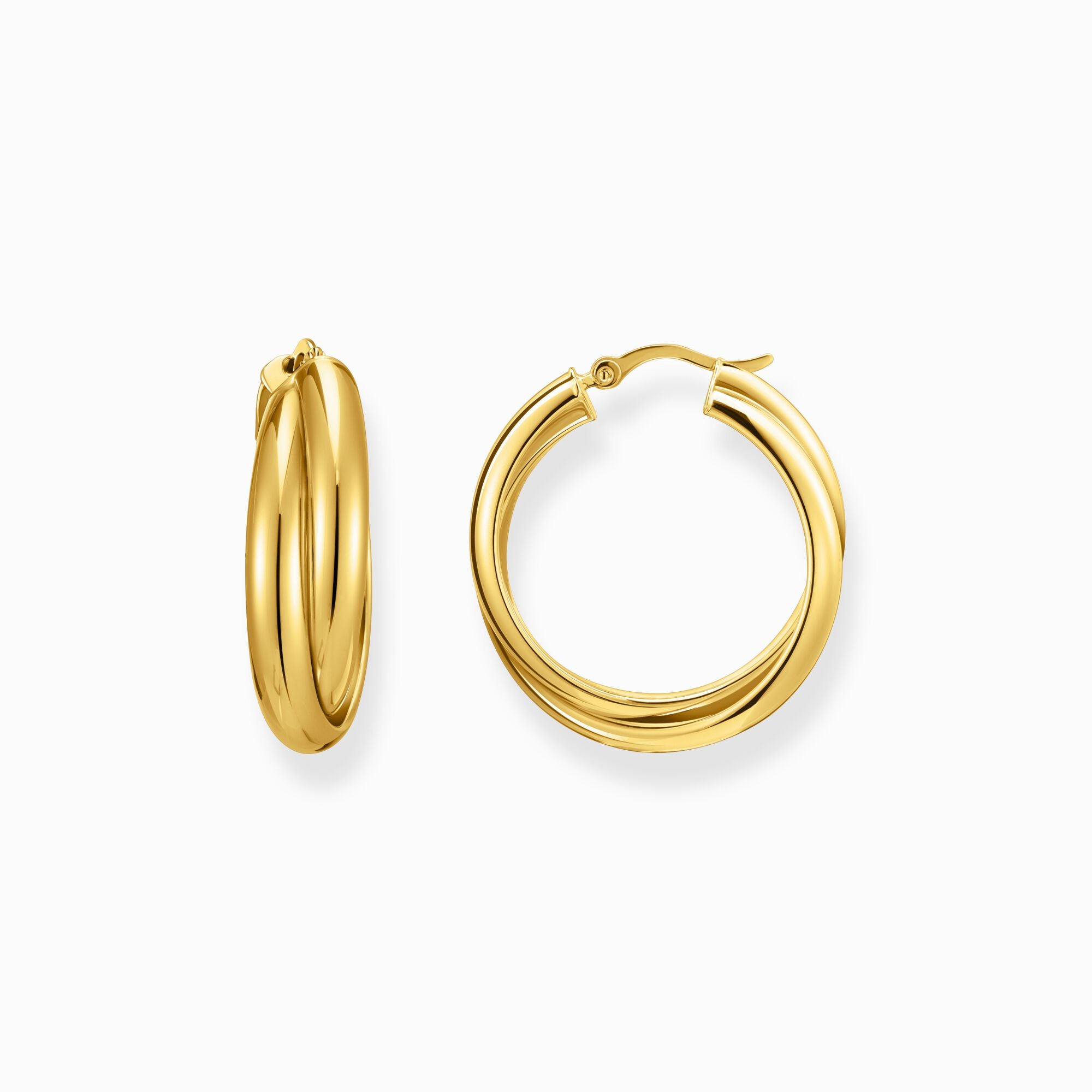 Anneaux Double - Vermeil