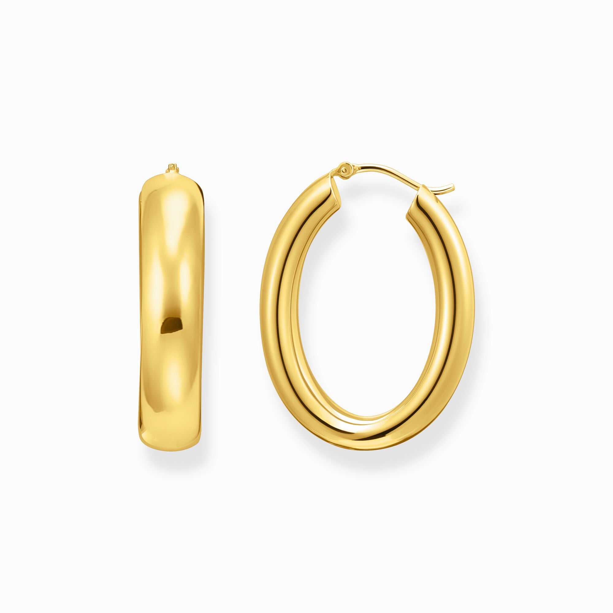Anneaux Oval - Vermeil