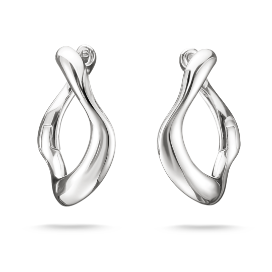 Anneaux Créoles forme organique Argent Sterling 925 Thomas Sabo tendance mode