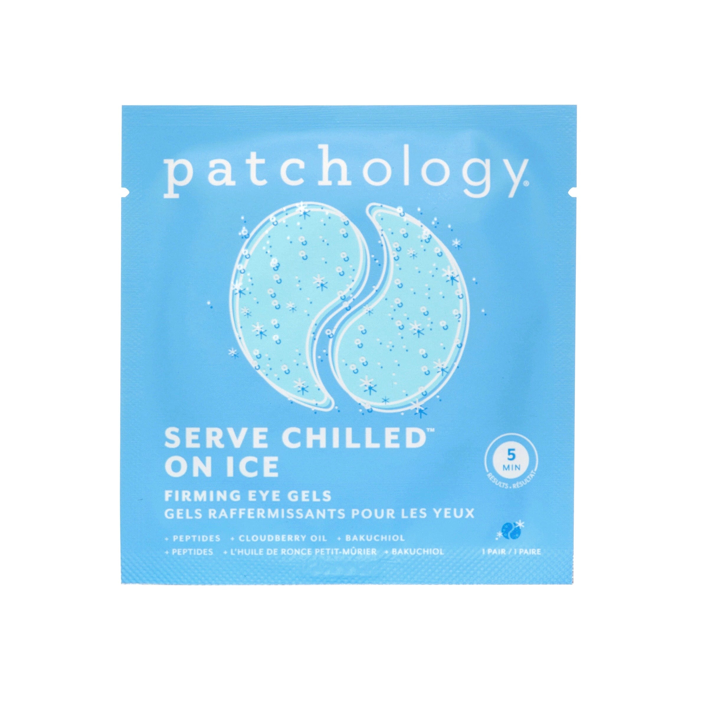 Patchs Yeux Ultra-rafraîchissants Lissants Serve Chilled on Ice Patchology Selfcare