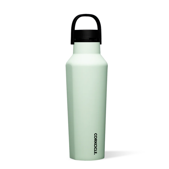 Bouteille Sport Corkcicle Isolée Stainless Acier Inoxydable vert 