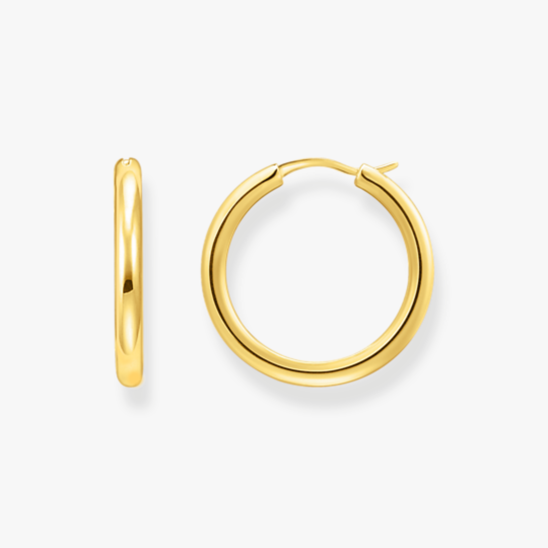 Anneaux Créoles 27 mm Vermeil Thomas Sabo