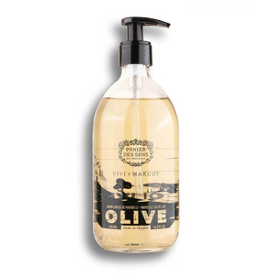 Savon liquide de Marseille Olive - Bouteille Noire