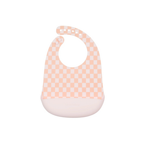 Bavette Silicone - Damier Rose