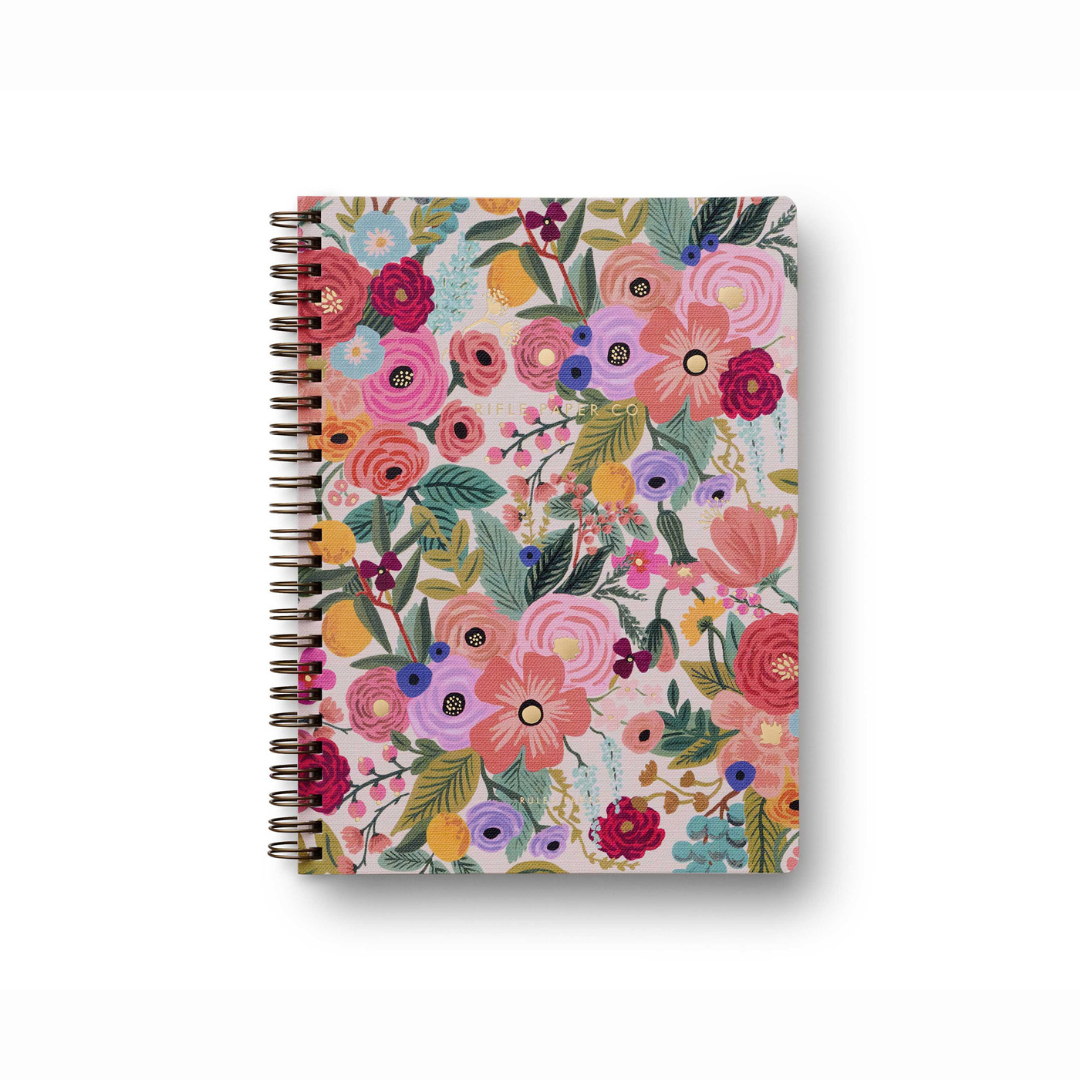 Cahier spirale garden party rifle Paper papeterie 