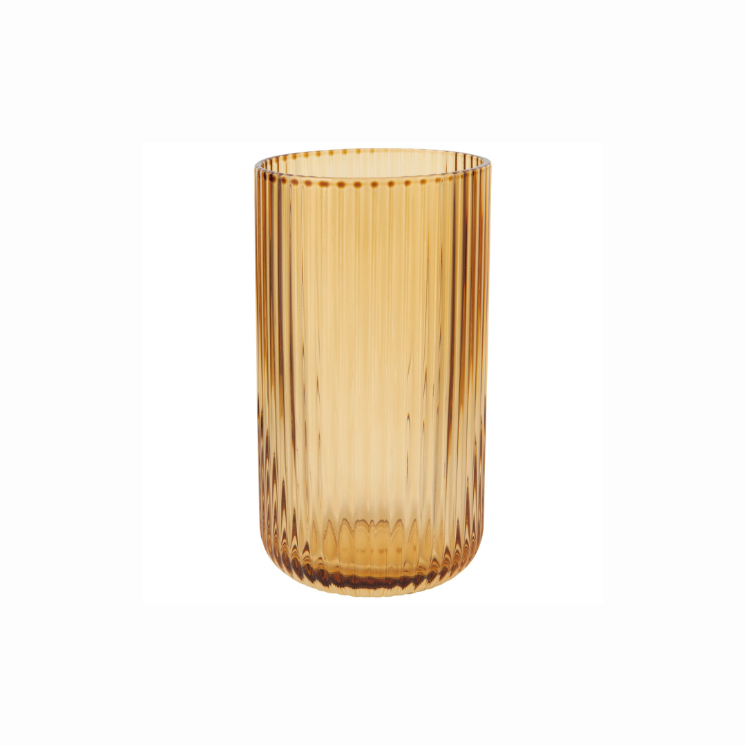Grand verre ambre Danica maison cuisine 