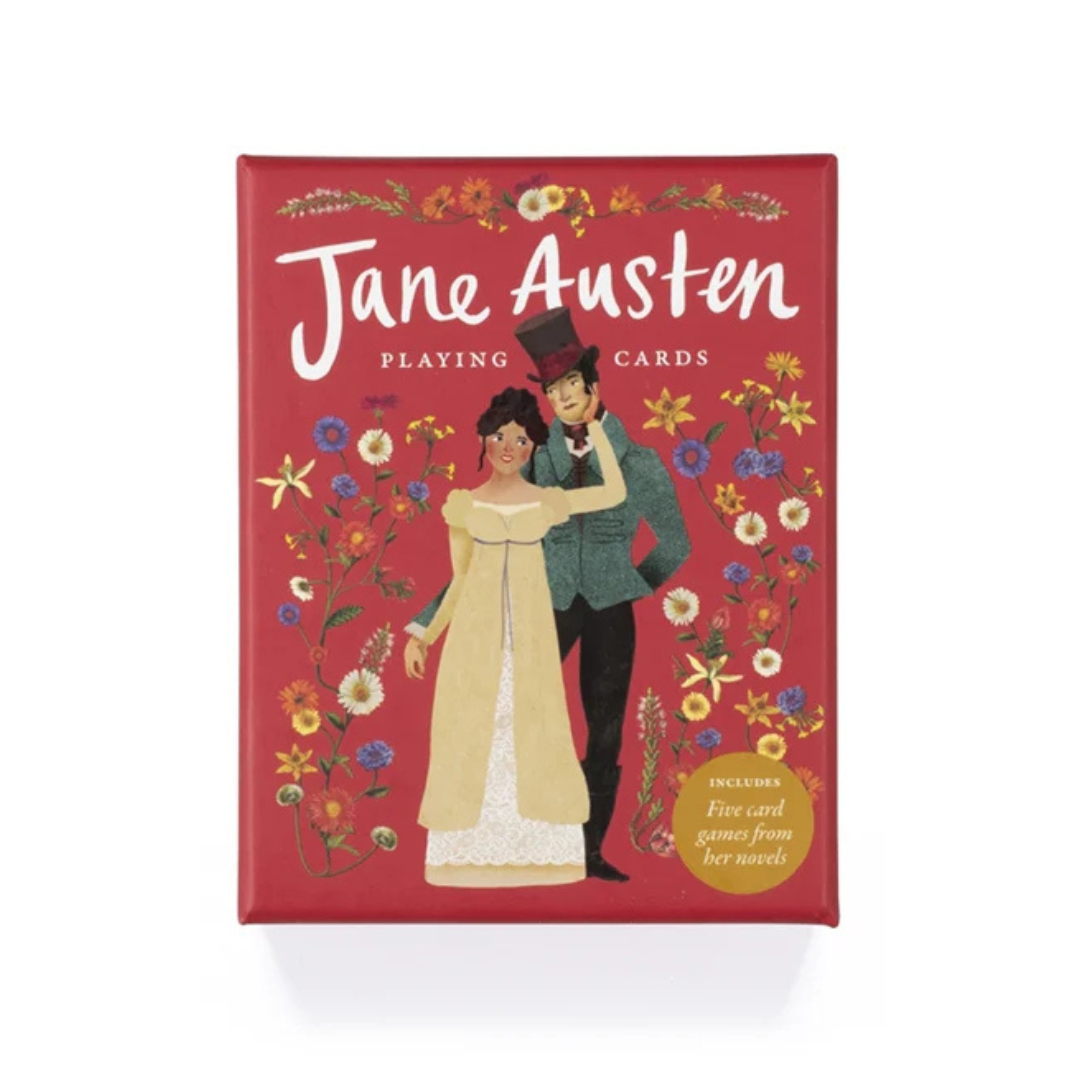 Jeu de 54 cartes Jane Austen illustrations Laurence King